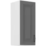 Stilo 1f kuhinjski element 1 vrata 30x31x72 cm tamno siva/bijela