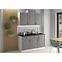 Stilo 1f kuhinjski element 1 vrata 50x31x36 cm tamno siva/bijela,6