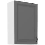 Stilo 1f kuhinjski element 1 vrata 60x31x90 cm tamno siva/bijela