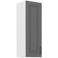 Stilo 1f kuhinjski element 1 vrata 30x31x90 cm tamno siva/bijela