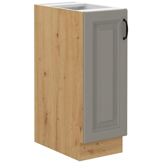 Stilo 30d cargo bb kuhinjski element 1 vrata 30x52x82 cm siva/ natur (artisan hrast)