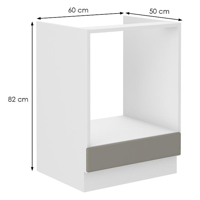 Stilo 60dg bb kuhinjski element  60x52x82 cm siva/bijela