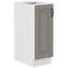 Stilo 30d cargo bb kuhinjski element 1 vrata 30x52x82 cm siva/bijela