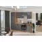 Stilo 80d 3s bb kuhinjski element 3 ladice 80x52x82 cm tamno siva/natur (artisan hrast),6