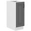 Stilo 30d cargo bb kuhinjski element 1 vrata 30x52x82 cm tamno siva/bijela