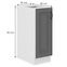Stilo 30d cargo bb kuhinjski element 1 vrata 30x52x82 cm tamno siva/bijela,2