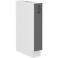Stilo 15d cargo bb kuhinjski element 1 vrata 15x52x82 cm tamno siva/bijela