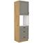 Stilo 3s 1f kuhinjski element 1 vrata+3 ladice 60x57x210 cm siva/ natur (artisan hrast)