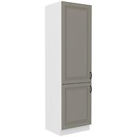 Stilo 2f kuhinjski element 2 vrata 60x57x210cm siva/bijela