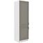 Stilo 2f kuhinjski element 2 vrata 60x57x210cm siva/bijela
