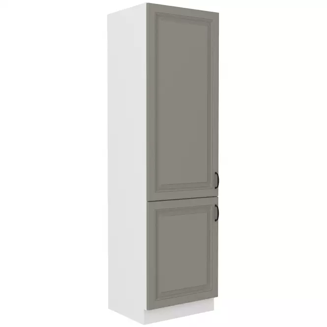 Stilo 2f kuhinjski element 2 vrata 60x57x210cm siva/bijela