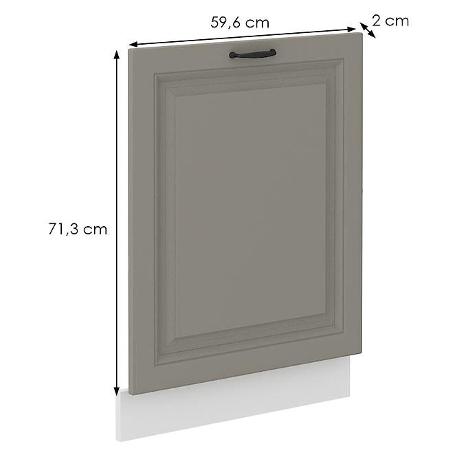 Stilo kuhinjska fronta 59,6x2x71,3 cm siva/bijela