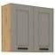 Luna 80G-72 2F ormar kuhinjski 2 vrata 80x31x72 cm siva/natur (artisan hrast)