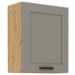 Luna 60G-72 1F ormarić kuhinjski 1 vrata 60x29x72 cm siva/natur (artisan hrast)