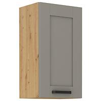 Luna 40G-72 1F kuhinjski element 1 vrata 40x31x72 cm siva/natur (artisan hrast)