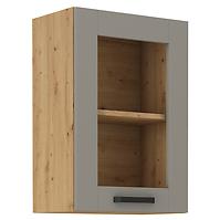 Luna 40GS-72 1F kuhinjski element 1 vrata 40x31x72 cm siva/natur (artisan hrast)