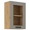 Luna 40GS-72 1F kuhinjski element 1 vrata 40x31x72 cm siva/natur (artisan hrast)