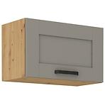 Luna 60GU-36 1F kuhinjski ormarić 1 vrata  60x31x36 cm siva/natur (artisan hrast)