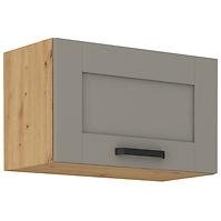 Luna 60GU-36 1F kuhinjski ormarić 1 vrata  60x31x36 cm siva/natur (artisan hrast)