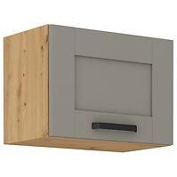 Luna 50GU-36 1F kuhinjski ormarić 1 vrata 50x31x36 cm siva/natur (artisan hrast)