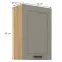 Luna 60G-90 1F ormar kuhinjski 1 vrata 60x31x90 cm siva/natur (artisan hrast)