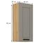 Luna 40G-90 1F ormar kuhinjski 40x31x90 cm siva/natur (artisan hrast),2