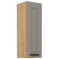 Luna 30G-90 1F kuhinjski ormarić 1 vrata 30x31x90cm siva/natur (artisan hrast)