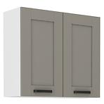 Luna 80G-72 2F kuhinjski element 2 vrata 80x31x72cm siva/bijela