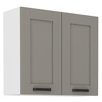 Luna 80G-72 2F kuhinjski element 2 vrata 80x31x72cm siva/bijela