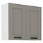 Luna 80G-72 2F kuhinjski element 2 vrata 80x31x72cm siva/bijela
