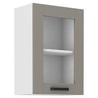 Luna 40GS-72 1F kuhinjski element 1 vrata 40x31x72 cm siva/bijela