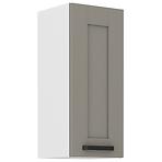 Luna 30G-72 1F kuhinjski element 1 vrata 30x31x72 cm siva/bijela