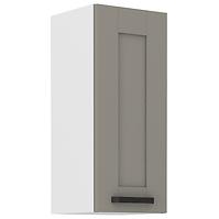 Luna 30G-72 1F kuhinjski element 1 vrata 30x31x72 cm siva/bijela