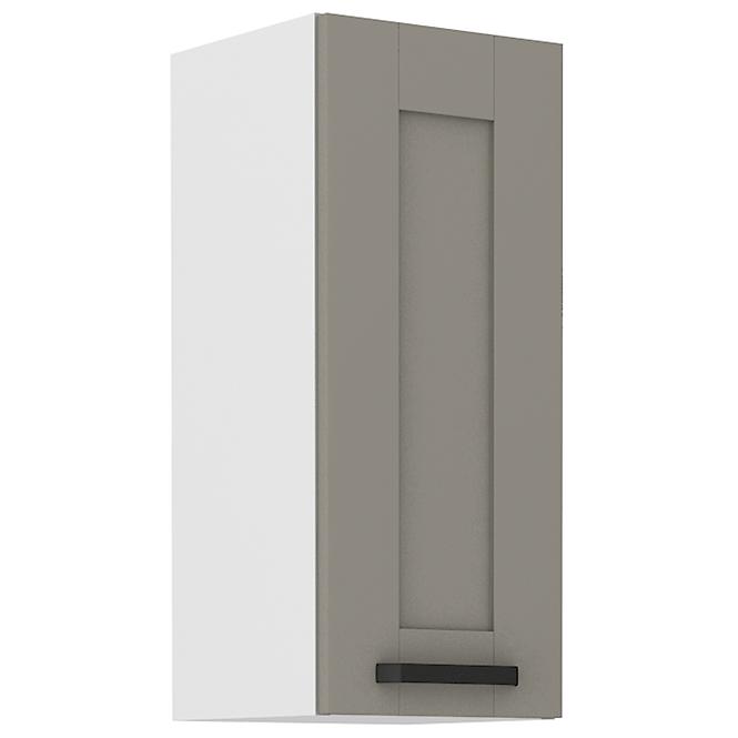 Luna 30G-72 1F kuhinjski element 1 vrata 30x31x72 cm siva/bijela