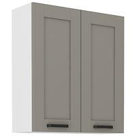Luna 80G-90 2F kuhinjski element 2 vrata 80x31x90 cm siva/bijela
