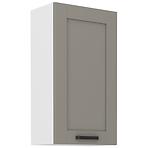 Luna 50G-90 1F kuhinjski element 1 vrata 50x31x90 cm siva/bijela