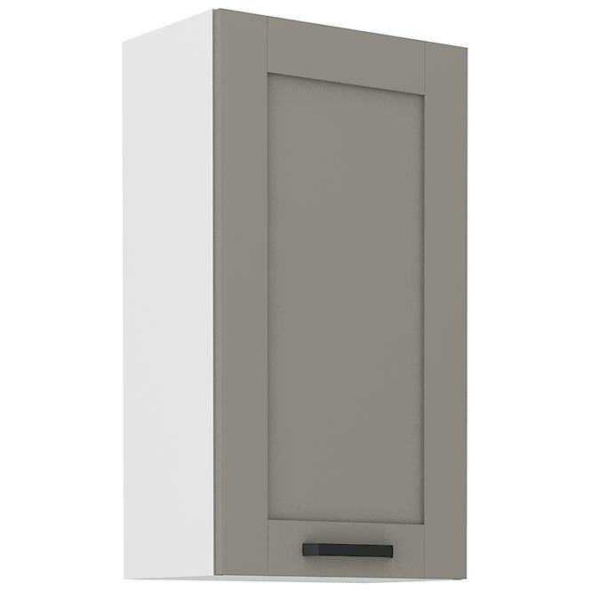 Luna 50G-90 1F kuhinjski element 1 vrata 50x31x90 cm siva/bijela