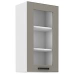 Luna 40GS-90 1F kuhinjski element 1 vrata 40x31x90 cm siva/bijela