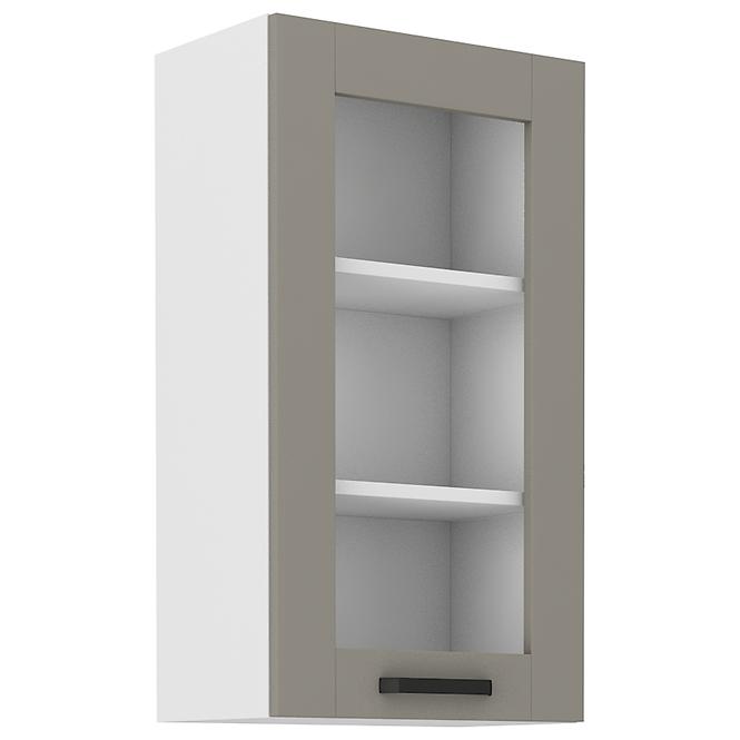 Luna 40GS-90 1F kuhinjski element 1 vrata 40x31x90 cm siva/bijela