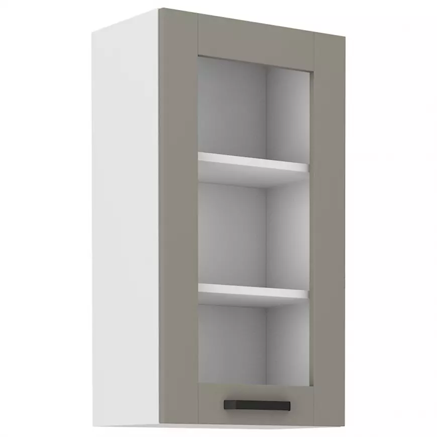 Luna 40GS-90 1F kuhinjski element 1 vrata 40x31x90 cm siva/bijela