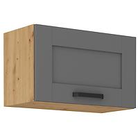 Luna 60GU-36 1F kuhinjski element 1 vrata 60x31x36 cm tamno siva/ natur (artisan hrast)