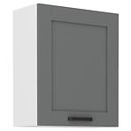 Luna 60G-72 1F kuhinjski element 1 vrata 60x31x72 cm tamno siva/bijela