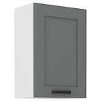 Luna 50G-72 1F kuhinjski element 1 vrata 50x31x72 cm tamno siva/bijela