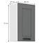 Luna 40G-72 1F kuhinjski element 1 vrata 40x31x72 cm tamno siva/bijela,2