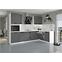 Luna 60G-90 1F kuhinjski element 1 vrata 60x31x90 cm tamno siva/bijela,6