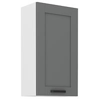 Luna 50G-90 1F kuhinjski ormarić 1 vrata 50x31x90 cm tamno siva/bijela