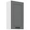 Luna 50G-90 1F kuhinjski ormarić 1 vrata 50x31x90 cm tamno siva/bijela