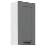 Luna 45G-90 1F kuhinjski ormarić 1 vrata 45x31x90 cm tamno siva/bijela