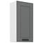 Luna 45G-90 1F kuhinjski ormarić 1 vrata 45x31x90 cm tamno siva/bijela