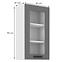 Luna 40GS-90 1F kuhinjski element 1 vrata 40x31x90 cm tamno siva/bijela,2